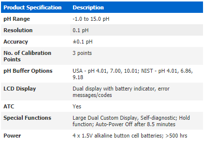 phtestr 10 specification